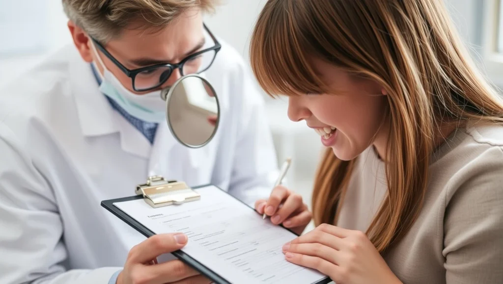 how medicaid decides to cover braces, an orthodontist scoring a case