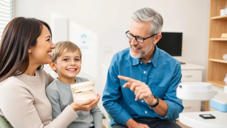 does medicaid cover braces for a child, a parent and orthodontist at a consultation