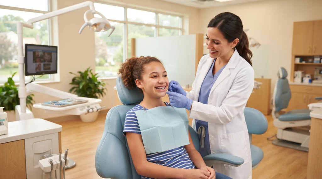 how much do braces cost in new jersey, a patient at an orthodontic visit
