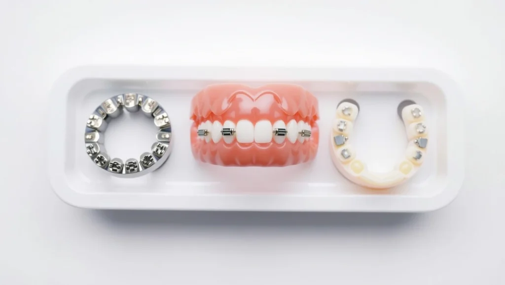 metal braces cost compared with ceramic and lingual braces
